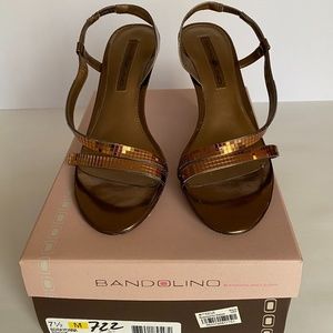Bandolino Bronze BDRAYONNA Heel, size 7 ½